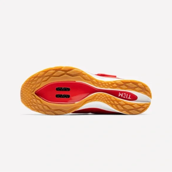 Red Athletic Slip-On Sneakers - Picture 4 of 5